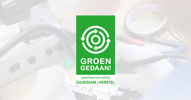 groen gedaan nieuw